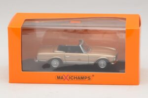 Mercedes 230 SL W113 Χρυσό Μεταλλικό Maxichamps 1:43 940032230 Μέταλλο - εικόνα 4 από 4