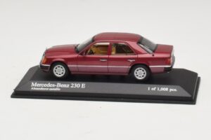 Mercedes 230E W124 Κόκκινο Μεταλλικό Minichamps 1:43 400037001 Μέταλλο