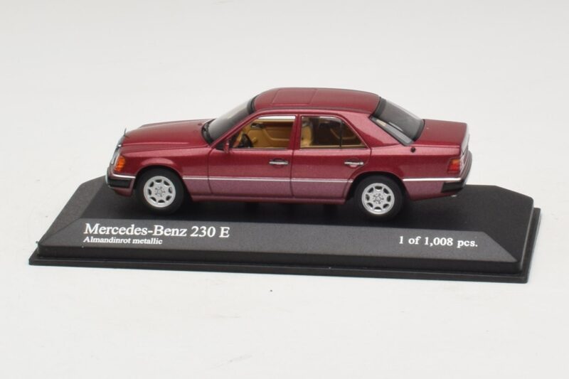 Mercedes 230E W124 Κόκκινο Μεταλλικό Minichamps 1:43 400037001 Μέταλλο