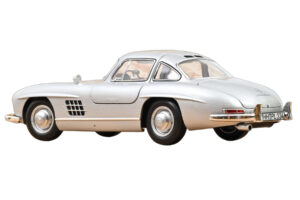 Mercedes 300 SL W198 Gullwing Ασημί Norev 1:18 183857 Μέταλλο - εικόνα 3 από 5
