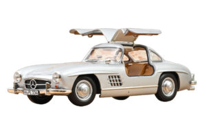 Mercedes 300 SL W198 Gullwing Ασημί Norev 1:18 183857 Μέταλλο - εικόνα 5 από 5