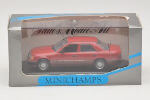 Mercedes 300D W124 Turbo Κόκκινο Minichamps 1:43 3210 Μέταλλο - εικόνα 4 από 4