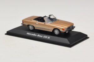 Mercedes 350 SL R107 Χρυσό Maxichamps 1:43 940033431 Μέταλλο - εικόνα 3 από 4