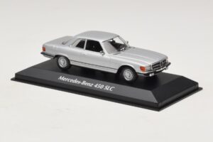 Mercedes 450 SLC C107 Ασημί Maxichamps 1:43 940033421 Μέταλλο - εικόνα 3 από 4