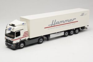 Mercedes Actros 1844LS Koffersattelzug Hammer Aachen Minichamps 1:43 499039105 Μέταλλο