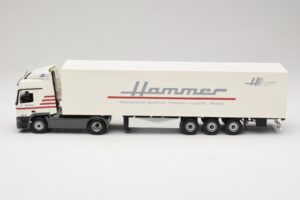 Mercedes Actros 1844LS Koffersattelzug Hammer Aachen Minichamps 1:43 499039105 Μέταλλο - εικόνα 3 από 6