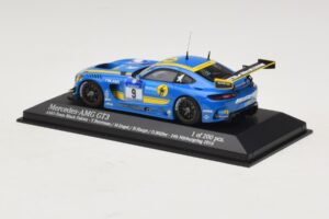 Mercedes AMG GT3 Black Falcon #9 Y. Buurman / M. Engel 24 Hours of Nurburgring 2016 Minichamps 1:43 437163009 Μέταλλο - εικόνα 3 από 5