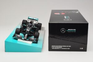 Mercedes AMG Petronas W11 EQ Performance #44 L. Hamilton 91st F1 Win Eifel GP 2020 Minichamps 1:18 113201144 Μέταλλο - εικόνα 6 από 6