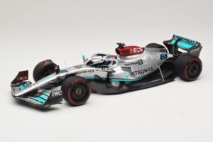 Mercedes AMG Petronas W13 E Performance #63 G. Russell Spanish GP 2022 Minichamps 1:18 110220063 Μέταλλο
