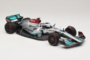Mercedes AMG Petronas W13 E Performance #63 G. Russell Spanish GP 2022 Minichamps 1:18 110220063 Μέταλλο - εικόνα 4 από 7