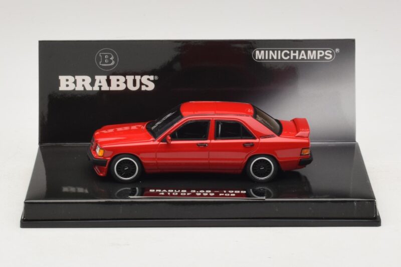 Mercedes Brabus 3.6S 190E W201 Κόκκινο Minichamps 1:43 437032600 Μέταλλο