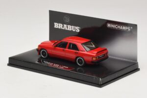 Mercedes Brabus 3.6S 190E W201 Κόκκινο Minichamps 1:43 437032600 Μέταλλο - εικόνα 3 από 5