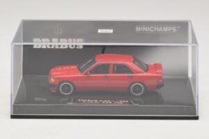 Mercedes Brabus 3.6S 190E W201 Κόκκινο Minichamps 1:43 437032600 Μέταλλο - εικόνα 4 από 5