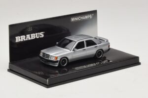 Mercedes Brabus 3.6S 190E W201 Ασημί Minichamps 1:43 437032604 Μέταλλο - εικόνα 2 από 5