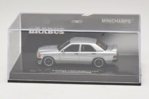 Mercedes Brabus 3.6S 190E W201 Ασημί Minichamps 1:43 437032604 Μέταλλο - εικόνα 4 από 5