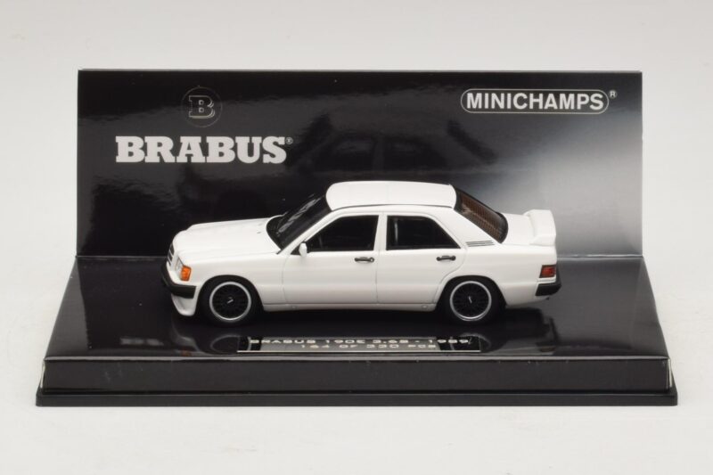 Mercedes Brabus 3.6S 190E W201 Λευκό Minichamps 1:43 437032602 Μέταλλο