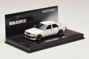 Mercedes Brabus 3.6S 190E W201 Λευκό Minichamps 1:43 437032602 Μέταλλο - εικόνα 2 από 5