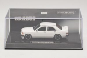 Mercedes Brabus 3.6S 190E W201 Λευκό Minichamps 1:43 437032602 Μέταλλο - εικόνα 4 από 5