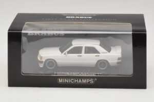 Mercedes Brabus 3.6S 190E W201 Λευκό Minichamps 1:43 437032602 Μέταλλο - εικόνα 5 από 5
