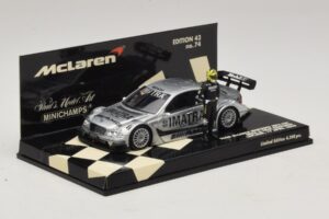 Mercedes C203 DTM Team McLaren Mercedes MP4-98T Mika & Erja Hakkinen Lapland 17 April 2000 Minichamps 1:43 530984378-P1 Μέταλ - εικόνα 2 από 4
