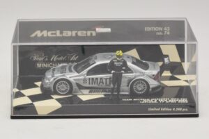 Mercedes C203 DTM Team McLaren Mercedes MP4-98T Mika & Erja Hakkinen Lapland 17 April 2000 Minichamps 1:43 530984378-P1 Μέταλ - εικόνα 4 από 4