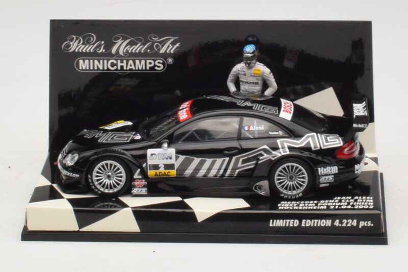 Mercedes CLK DTM #2 J. Alesi First DTM Podium Finish Hockenheim 2002 Minichamps 1:43 Mercedes CLK DTM #2 J. Alesi First DTM Podium Finish Hockenheim 2002 Minichamps 1:43 400023292 Μέταλλο