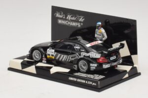 Mercedes CLK DTM #2 J. Alesi First DTM Podium Finish Hockenheim 2002 Minichamps 1:43 400023292 Μέταλλο - εικόνα 3 από 4