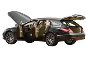 Mercedes CLS Shooting Brake X218 Obsidian Black Metallic Norev 1:18 183944 Μέταλλο - εικόνα 2 από 3
