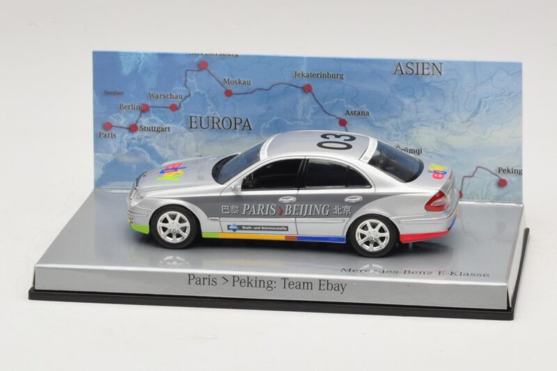 Mercedes E-Class #3 Team eBay Rally Paris-Peking 2007 Minichamps 1:43 Mercedes E-Class #3 Team eBay Rally Paris-Peking 2007 Minichamps 1:43 B66962259 Μέταλλο