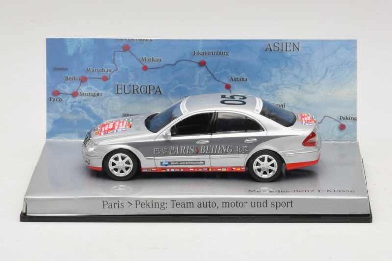 Mercedes E-Class #5 Team Auto Motor und Sport Rally Paris-Peking 2007 Minichamps 1:43 B66962261 Μέταλλο