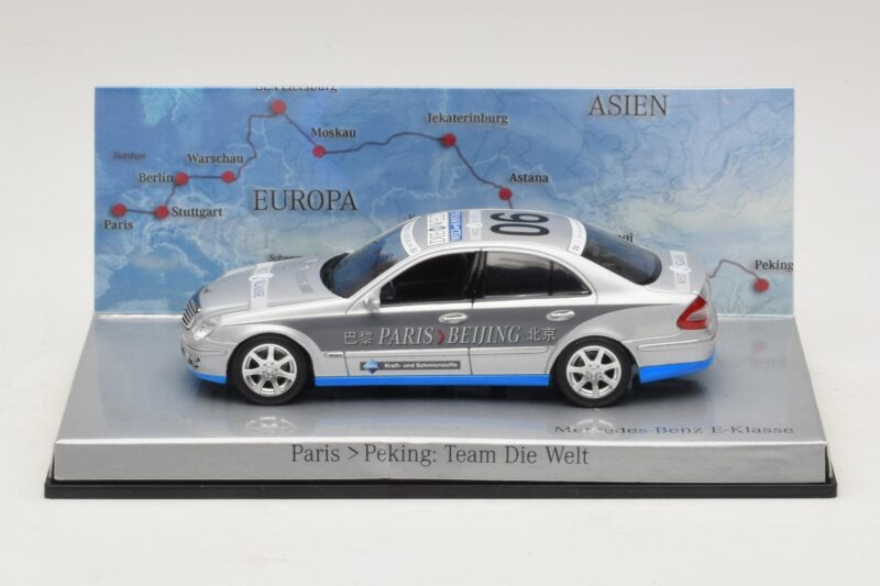 Mercedes E-Class #6 Team Die Welt Rally Paris-Peking 2007 Minichamps 1:43 B66962262 Μέταλλο
