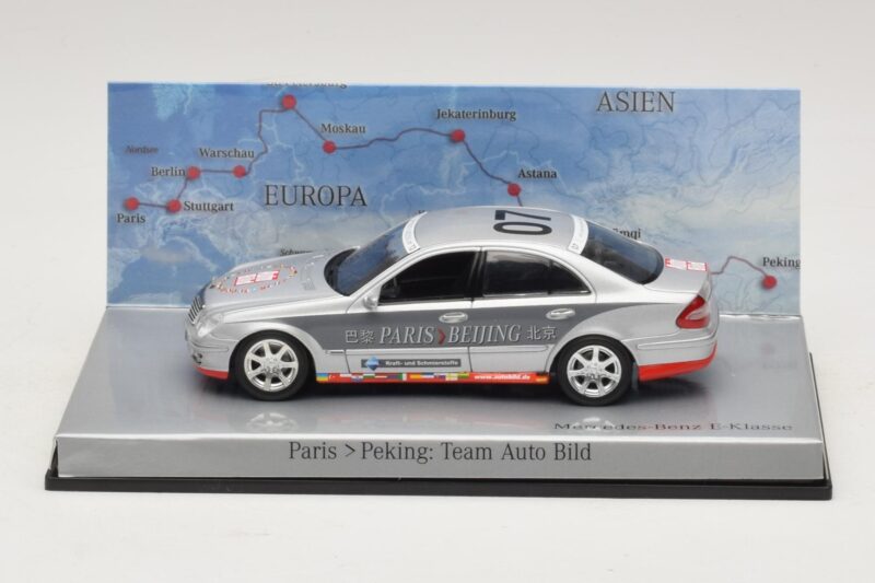 Mercedes E-Class #7 Team Auto Bild Rally Paris-Peking 2007 Minichamps 1:43 Mercedes E-Class #7 Team Auto Bild Rally Paris-Peking 2007 Minichamps 1:43 B66962263 Μέταλλο