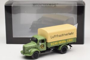 Mercedes L 3500 Φορτηγό με Καρότσα Schenker Minichamps 1:43 439350028 Μέταλλο - εικόνα 6 από 6