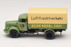 Mercedes L 3500 Φορτηγό με Καρότσα Schenker Minichamps 1:43 439350028 Μέταλλο - εικόνα 3 από 6