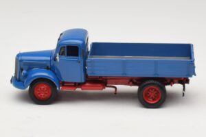 Mercedes L 3500 Ανατρεπόμενο Φορτηγό Μπλε Κόκκινο Minichamps 1:43 439350004 Μέταλλο - εικόνα 3 από 6