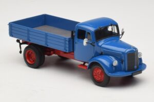 Mercedes L 3500 Ανατρεπόμενο Φορτηγό Μπλε Κόκκινο Minichamps 1:43 439350004 Μέταλλο - εικόνα 4 από 6