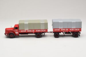 Mercedes L315 Pritschenzug Gustav Mauler Minichamps 1:43 499034720 Μέταλλο - εικόνα 3 από 6