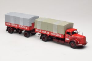 Mercedes L315 Pritschenzug Gustav Mauler Minichamps 1:43 499034720 Μέταλλο - εικόνα 4 από 6
