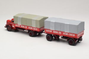 Mercedes L315 Pritschenzug Gustav Mauler Minichamps 1:43 499034720 Μέταλλο - εικόνα 5 από 6