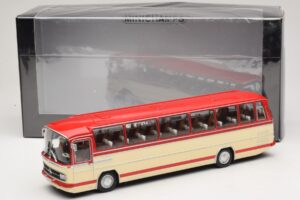 Mercedes O 302 Κόκκινο Κρεμ Minichamps 1:43 439035190 Μέταλλο - εικόνα 6 από 6