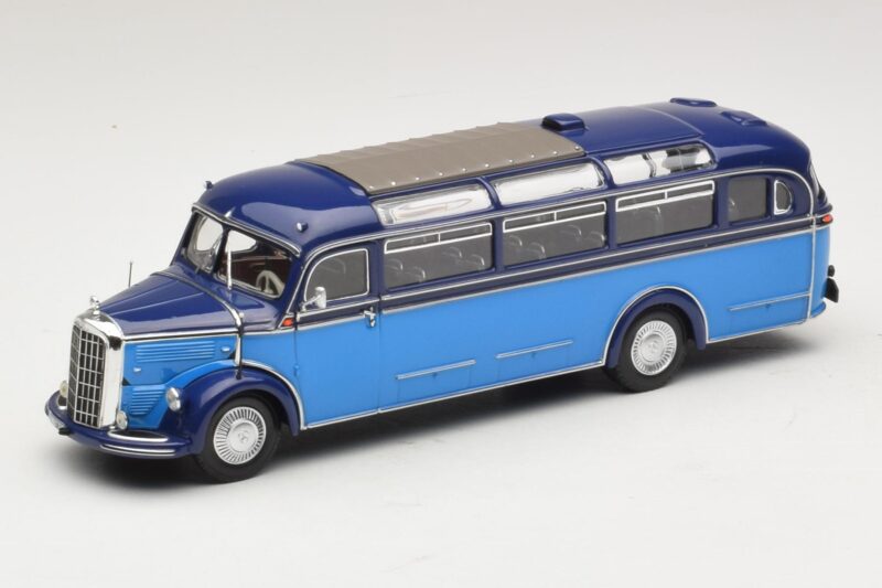 Mercedes O 3500 Λεωφορείο Ανοιχτό Μπλε Σκούρο Μπλε Minichamps 1:43 439360011 Μέταλλο