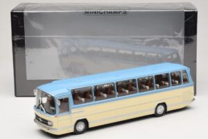 Mercedes O302 Μπλε Κρεμ Minichamps 1:43 439035181 Μέταλλο - εικόνα 6 από 6