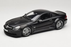 Mercedes SL65 AMG R230 Black Series Matt Black Minichamps 1:18 100038121 Μέταλλο