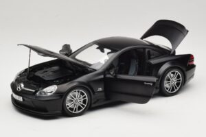 Mercedes SL65 AMG R230 Black Series Matt Black Minichamps 1:18 100038121 Μέταλλο - εικόνα 2 από 8
