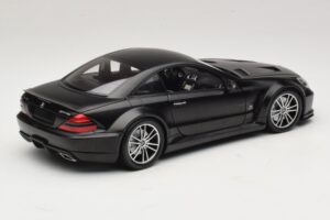 Mercedes SL65 AMG R230 Black Series Matt Black Minichamps 1:18 100038121 Μέταλλο - εικόνα 3 από 8