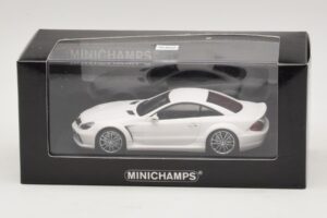 Mercedes SL65 AMG R230 Black Series Ματ Λευκό Minichamps 1:43 400038222 Μέταλλο - εικόνα 4 από 4