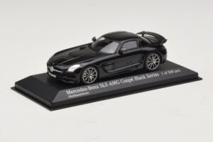 Mercedes SLS AMG C197 Black Series Μαύρο Μεταλλικό Minichamps 1:43 437033020 Μέταλλο - εικόνα 2 από 4
