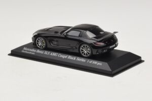 Mercedes SLS AMG C197 Black Series Μαύρο Μεταλλικό Minichamps 1:43 437033020 Μέταλλο - εικόνα 3 από 4