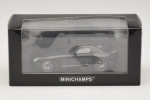 Mercedes SLS AMG C197 Black Series Μαύρο Μεταλλικό Minichamps 1:43 437033020 Μέταλλο - εικόνα 4 από 4