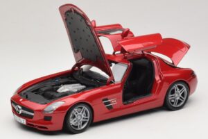 Mercedes SLS AMG C197 Κόκκινο Μεταλλικό Minichamps 1:18 100039020 Μέταλλο - εικόνα 2 από 8